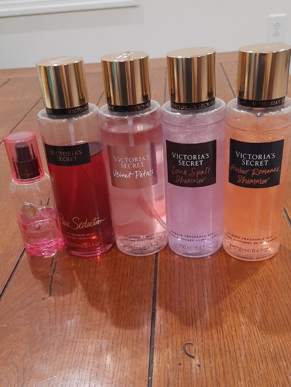 Victoria's Secret Body Spray & Shimmer Fragrance Mist Lot